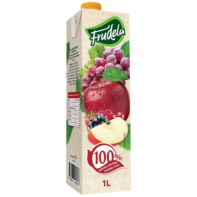 Frudela Sok 100% naranča 1 L