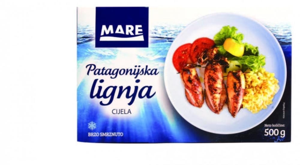 Lignja Mare Patagonijska cijela 500 g