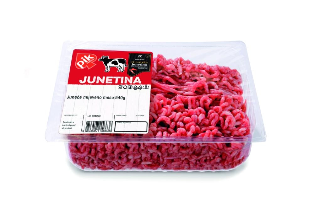 PIK Vrbovec Svježe juneće mljeveno meso 540 g Pik Vrbovec