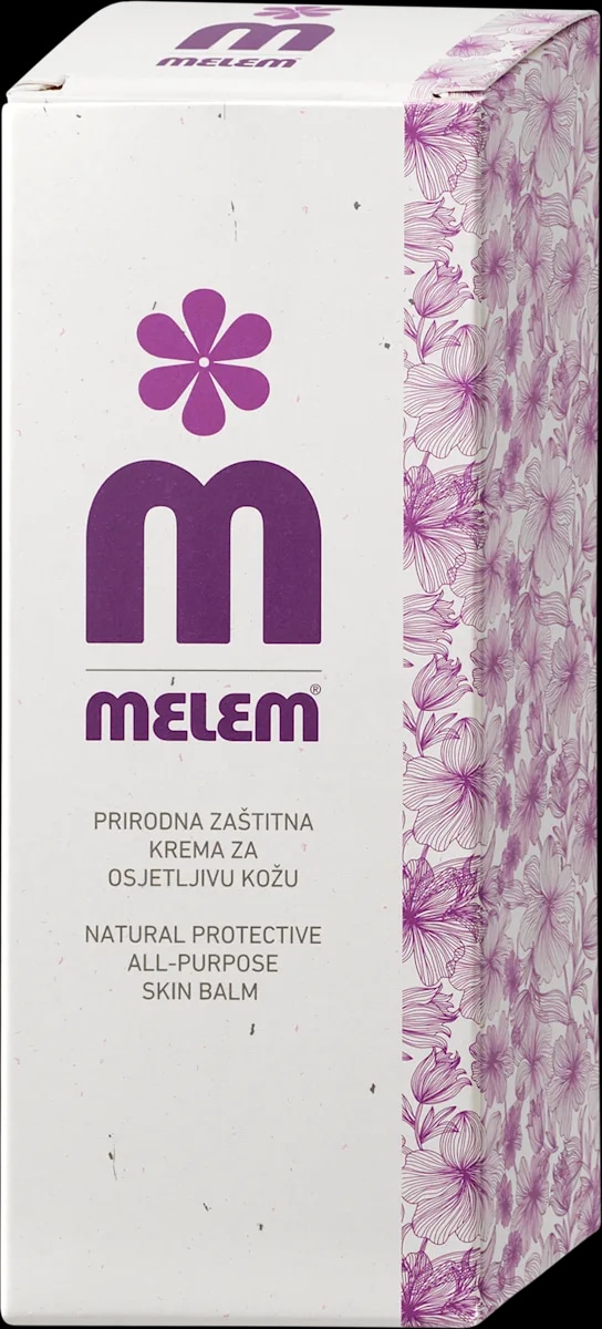 Prirodna zaštitna krema za osjetljivu kožu Melem 50 ml