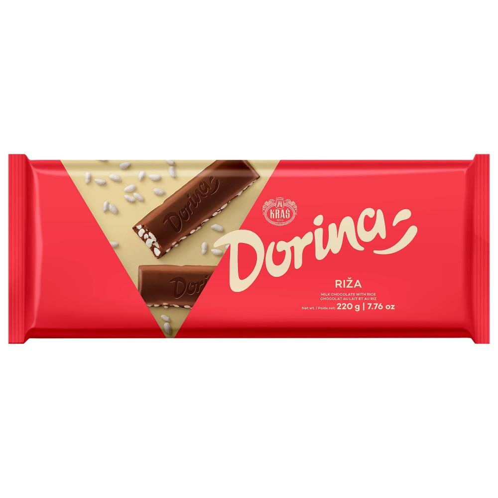 Čokolada keks, riža Dorina Kraš 220 g Kraš
