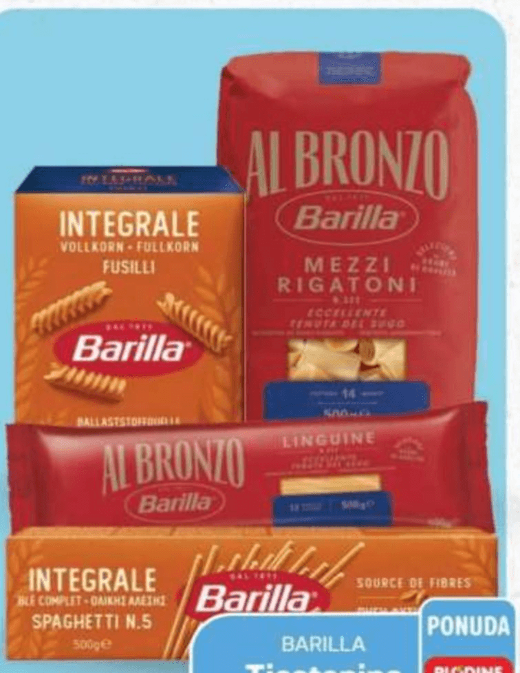 Barilla Tjestenina 500 g