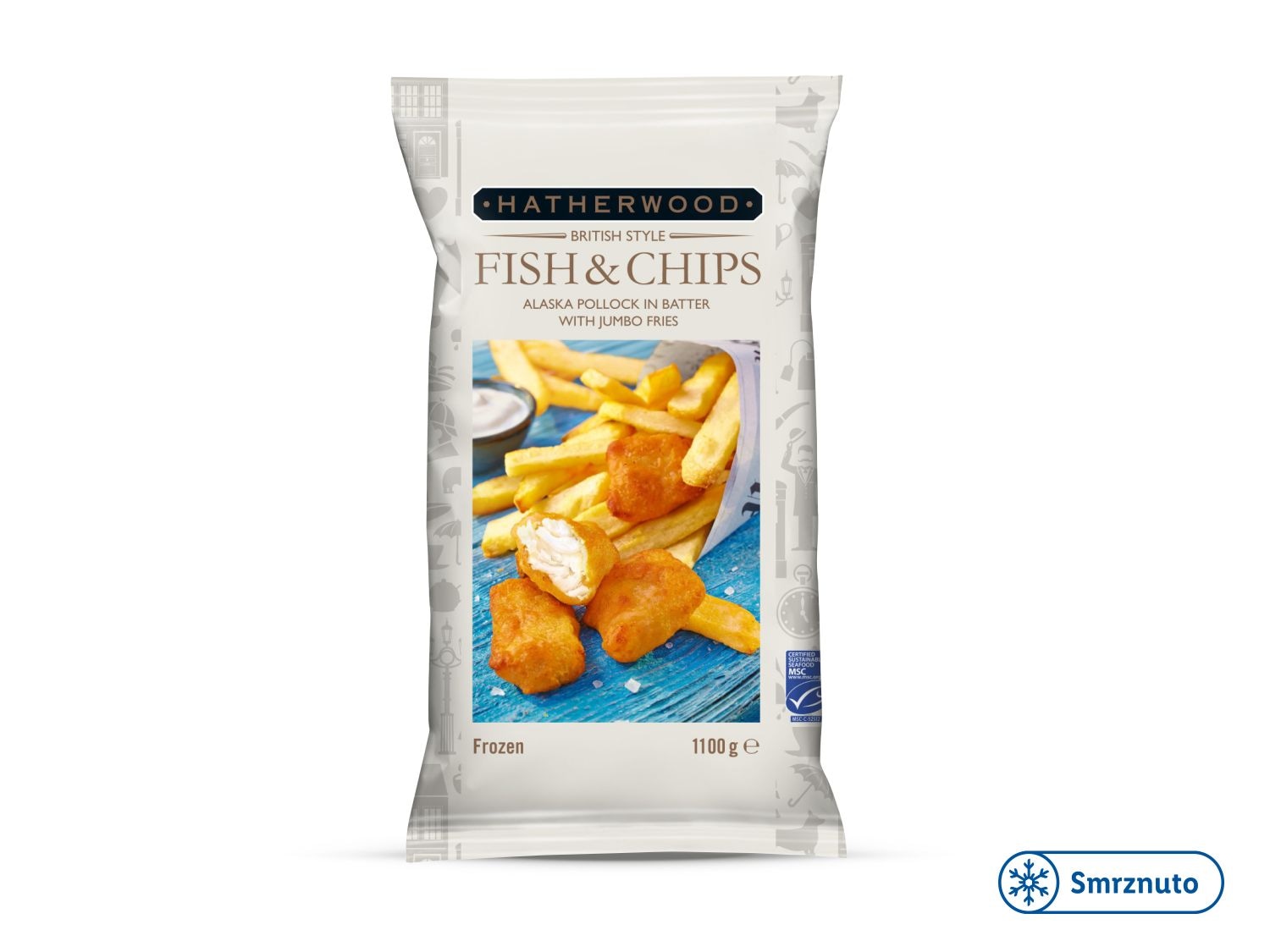 Hatherwood Fish & Chips 1100 g