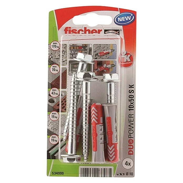 Set tipli 'DuoPower' 50 kom. FISCHER