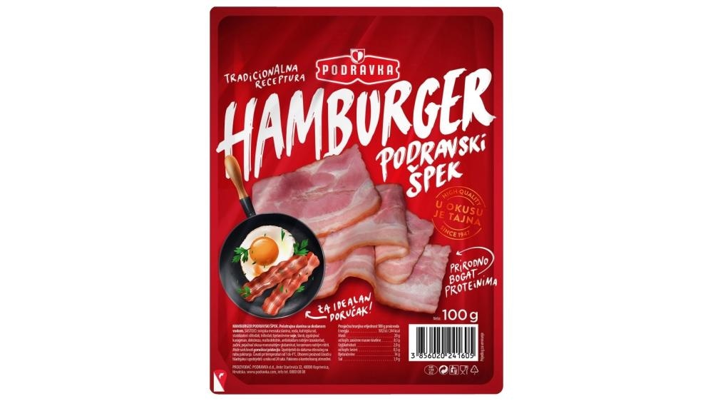 Podravka Hamburger 100 g