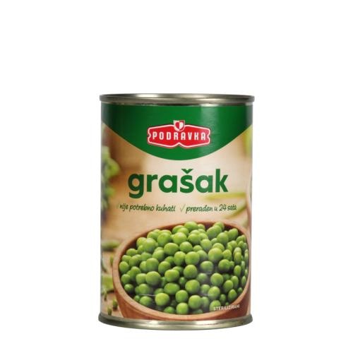 PODRAVKA Grašak 420 g