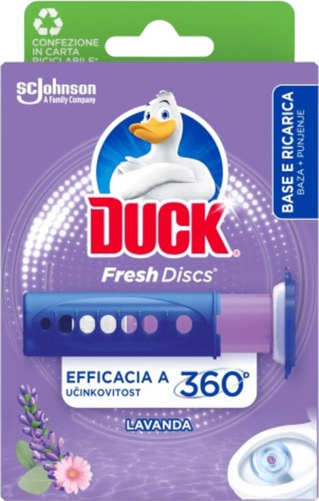 Duck Fresh Discs gel za čišćenje i osvježavanje WC školjke Marine 36 ml Duck