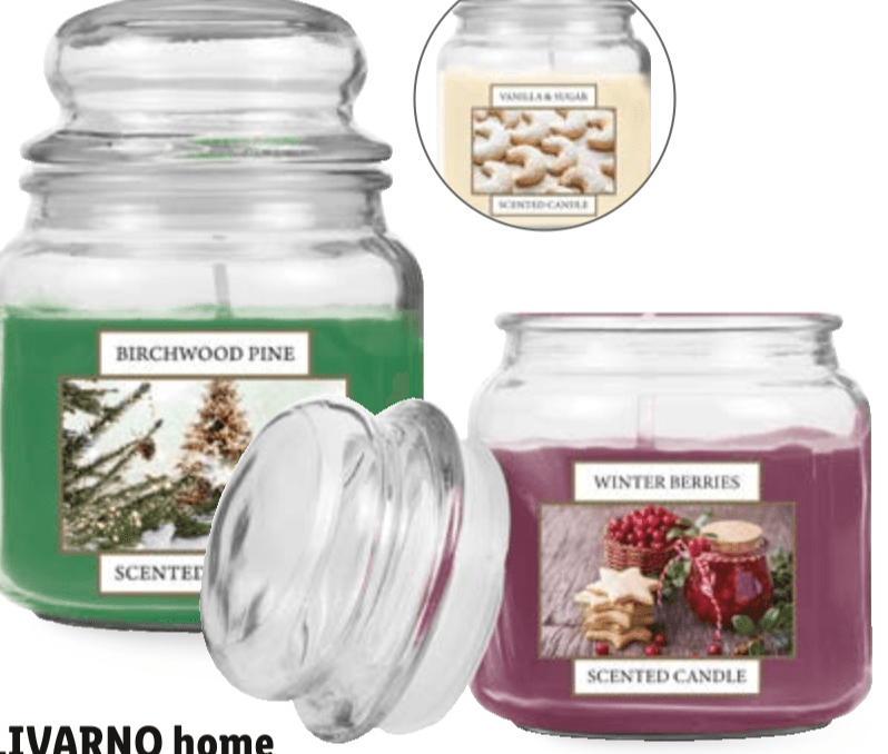 LIVARNO home Mirisna svijeća 1 komad, Ø cca 10x14 cm