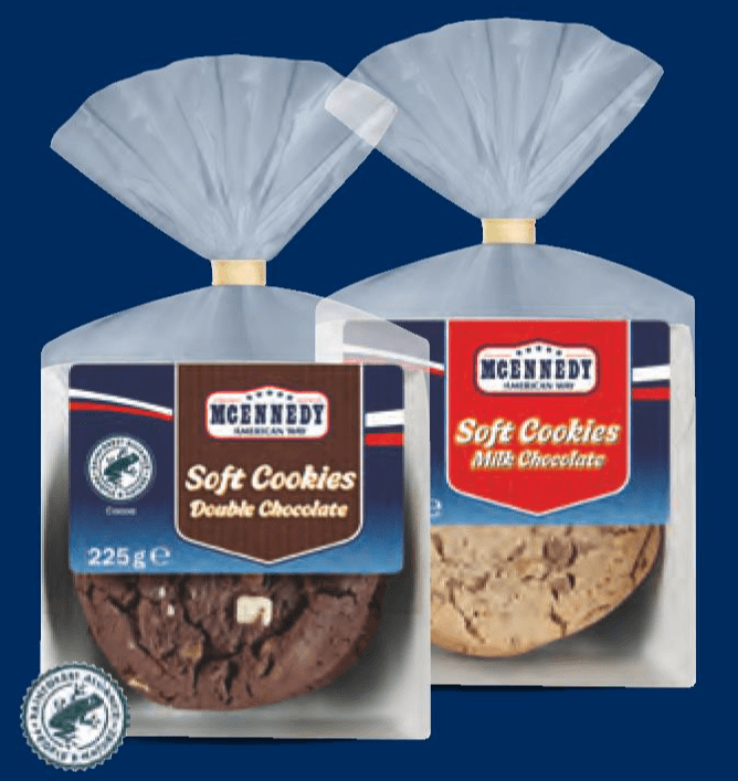 Soft cookies 225 g McEnnedy