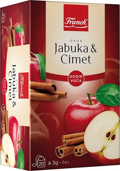 Čaj voćni Franck Jabuka-cimet 60g
