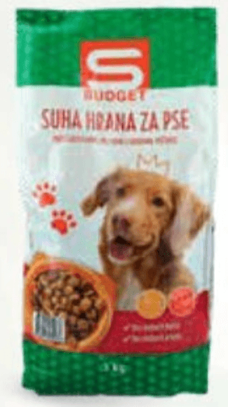 S-Budget suha hrana za pse 5 kg S-BUDGET