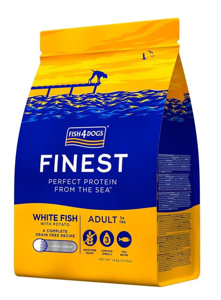 FISH4DOGS Finest Large 12kg FISH4DOGS