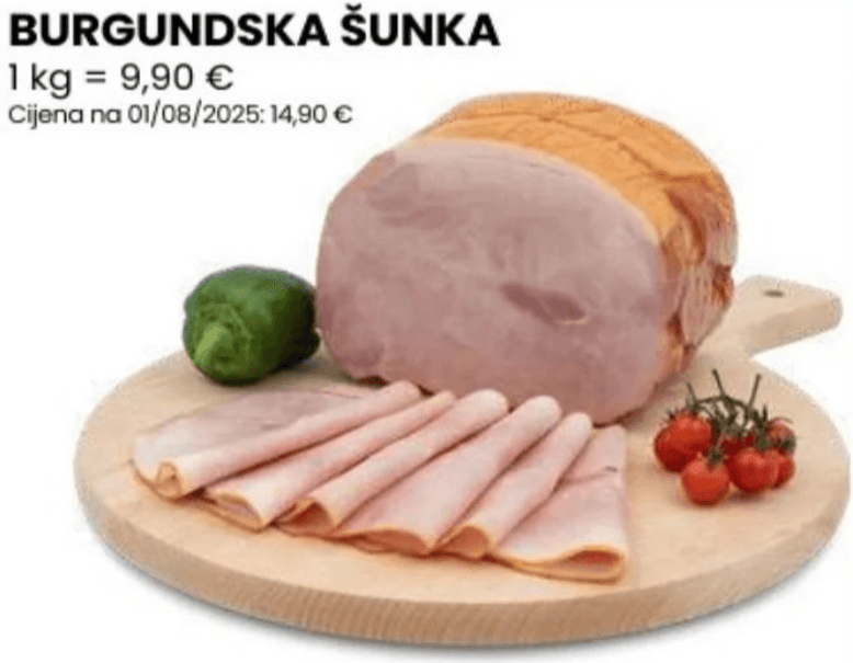 Burgundska šunka 100 g