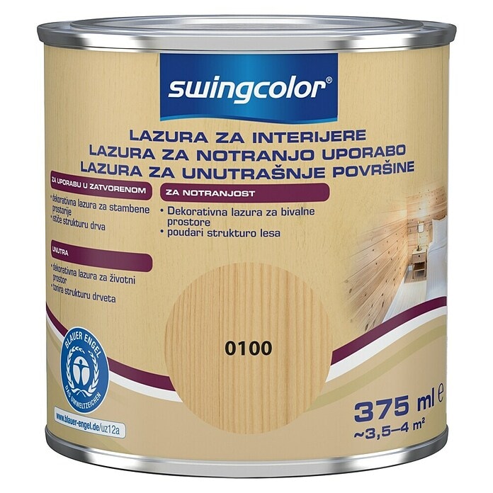 Mix zaštitna boja za drvo 'Basis 1 ili 4' 375 ml