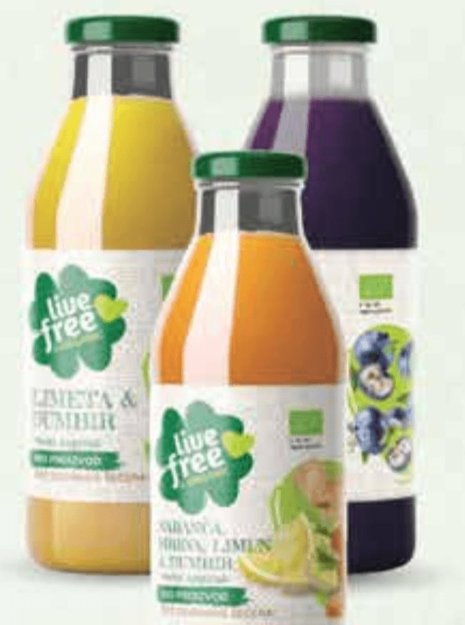Live Free & Organic Napitak 500 ml
