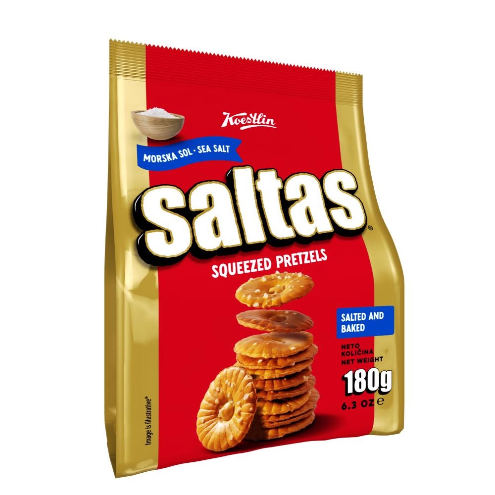 Krekeri Saltas 180 g