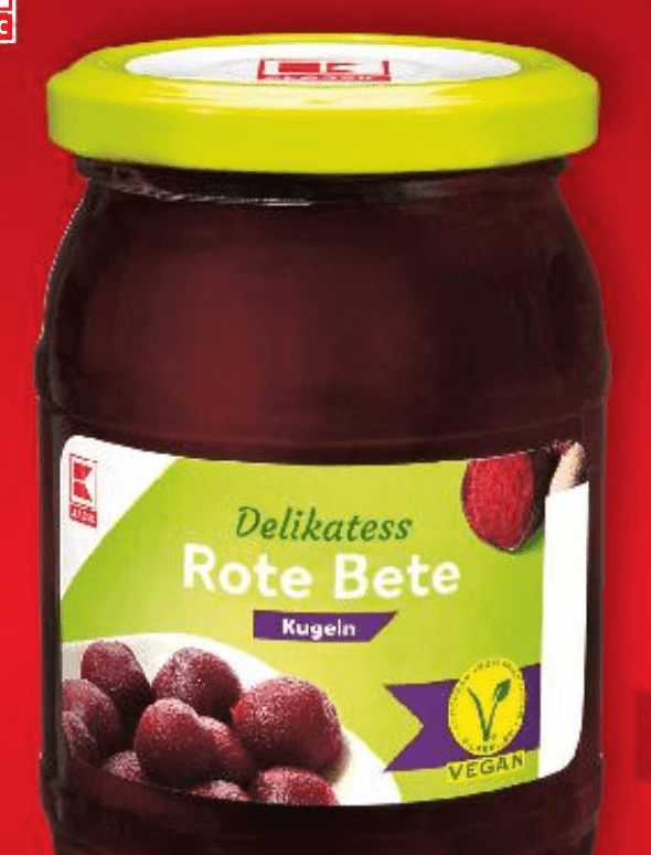 CLASSIC Delikatess Rote Bete Kugeln 370 ml Classic