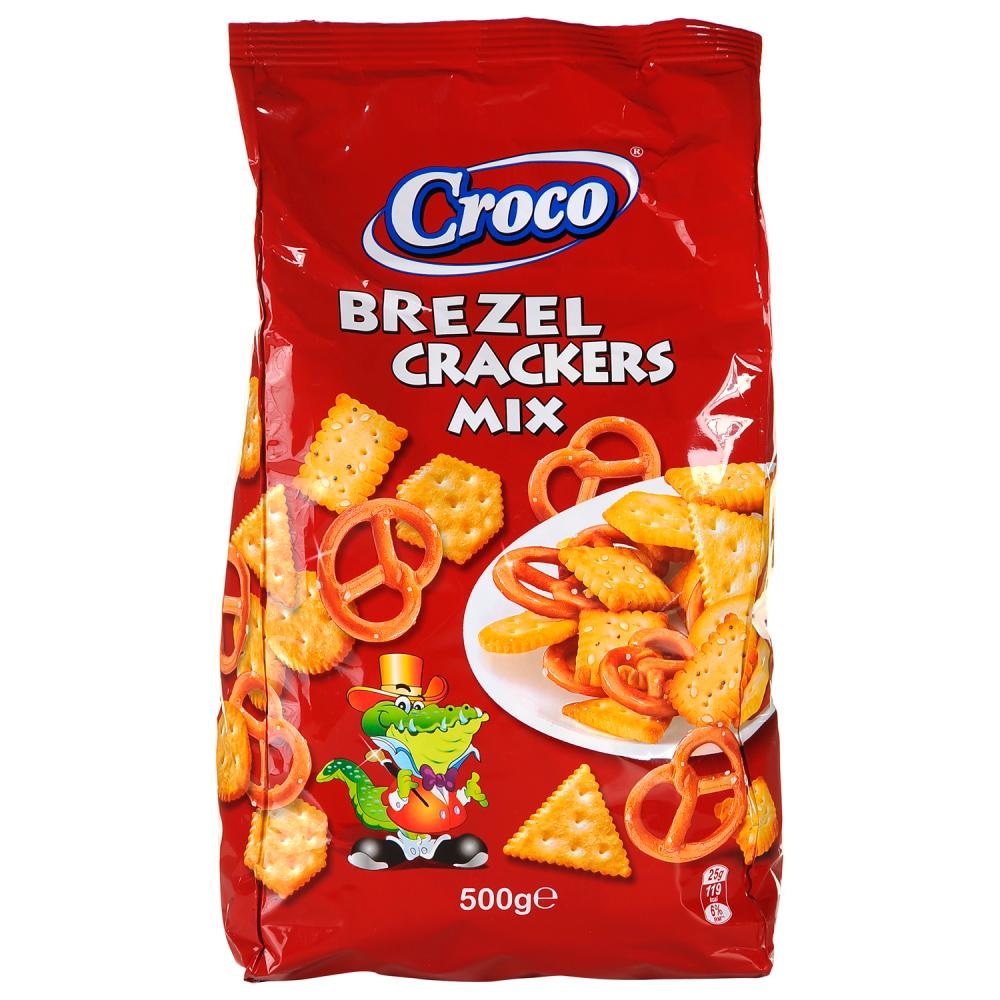 CROCO Krekeri i pereci 500 g