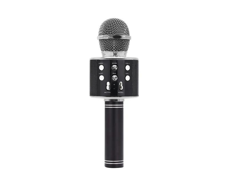 Bežični mikrofon Manta sa zvučnikom i karaoke funkcijom MIC12-BK/MIC11-PK/MIC10-G 1 kom