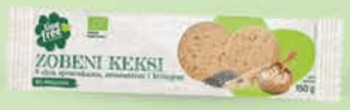 Live Free & Organic Keksi 150 g