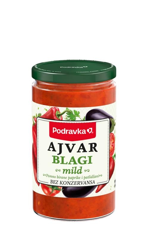 PODRAVKA Ajvar blagi 690 g