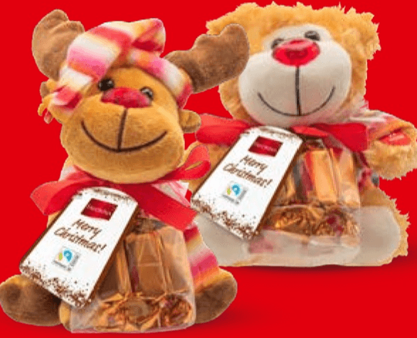 Glazbena plišana igračka s čokoladom 82 g