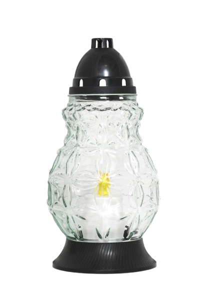 Lampion stakleni Rose Rain