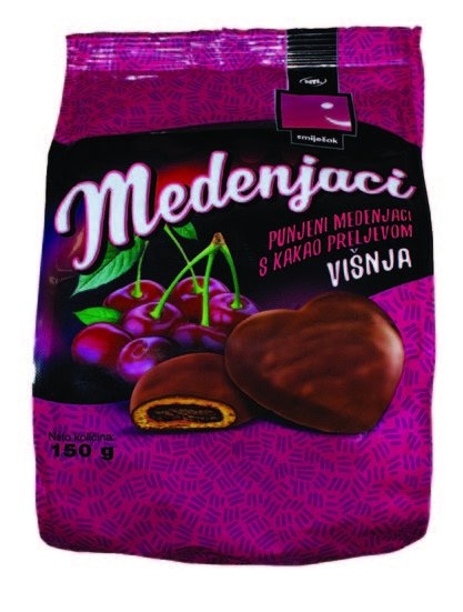 Smiješak Čokoladni medenjaci 150 g Smiješak