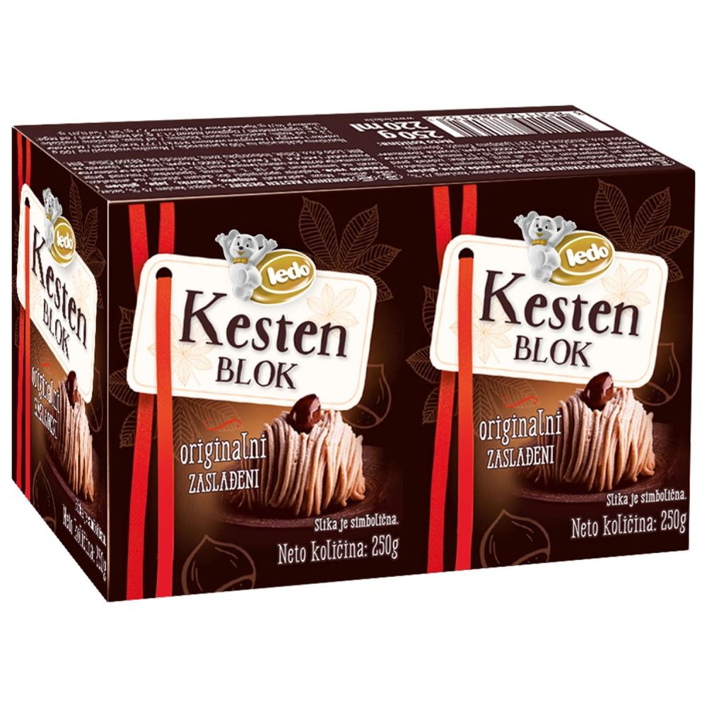 Kesten blok Ledo 250 g