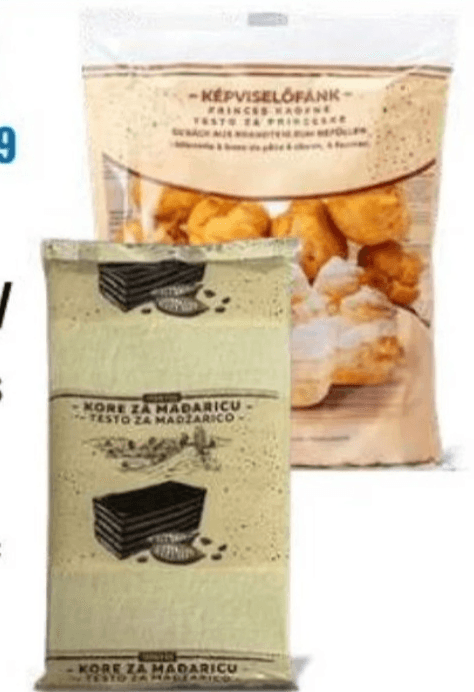 Kore za mađaricu/košarice za princes krafne 130 g