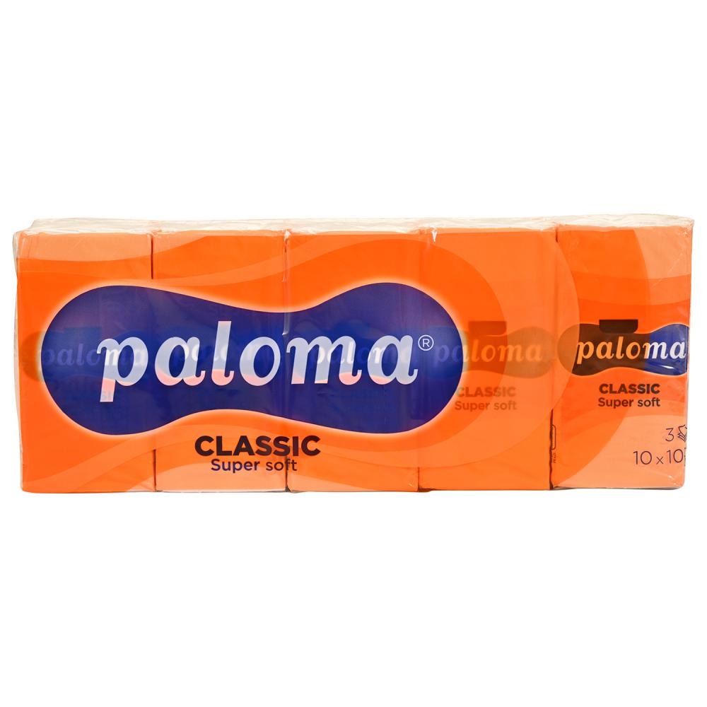 Paloma classic papirnate maramice 10 kom
