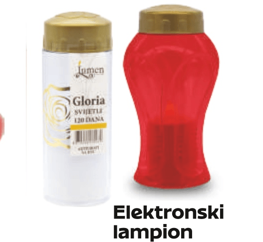 Elektronski lampion 1 kom