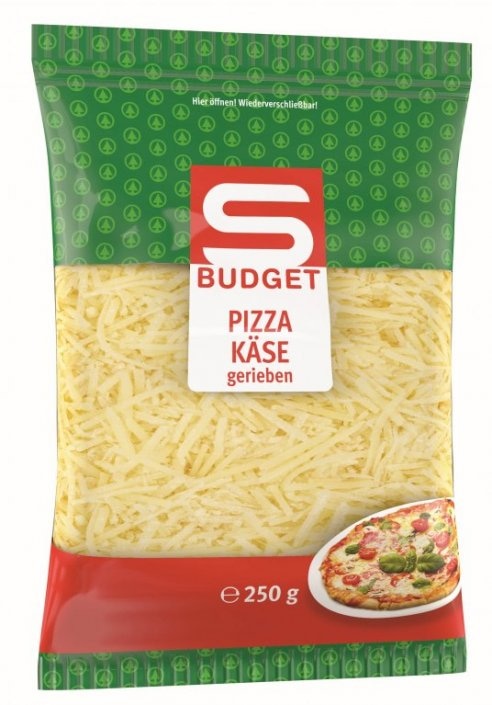S Budget Ribani sir za pizzu 250 g