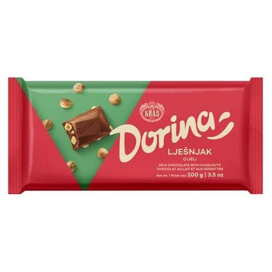 Čokolada Dorina cijeli lješnjak 220 g