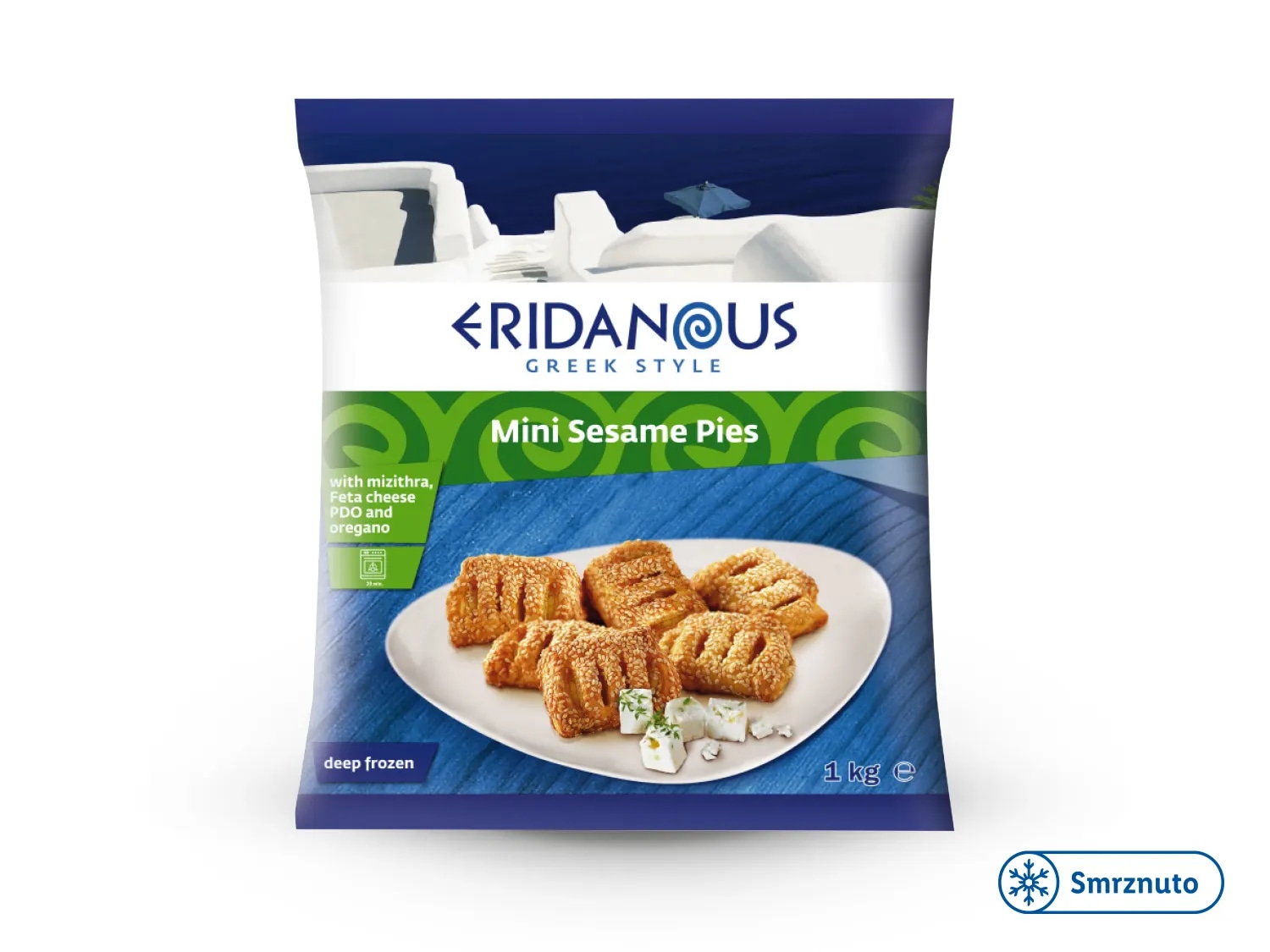 Punjeni jastučići sa sezamom i origanom 1 kg