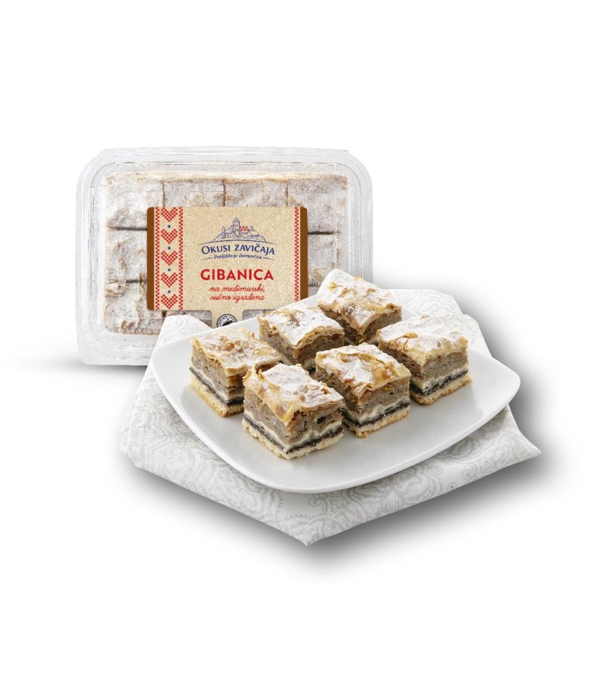 Okusi zavičaja Svježa međimurska gibanica 550 g