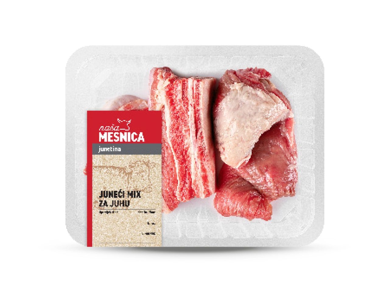 Svježi juneći mix za juhu cca 800 g