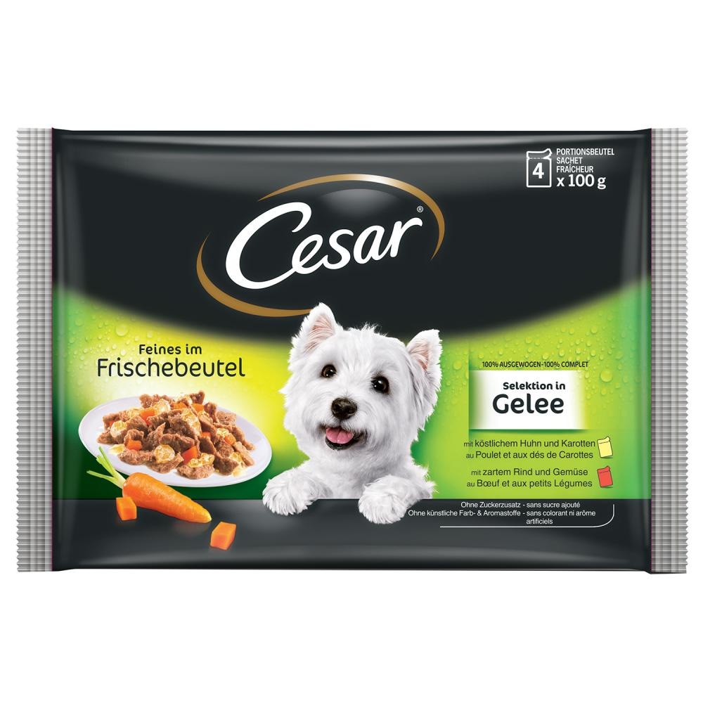Hrana za pse Cesar 4*100g