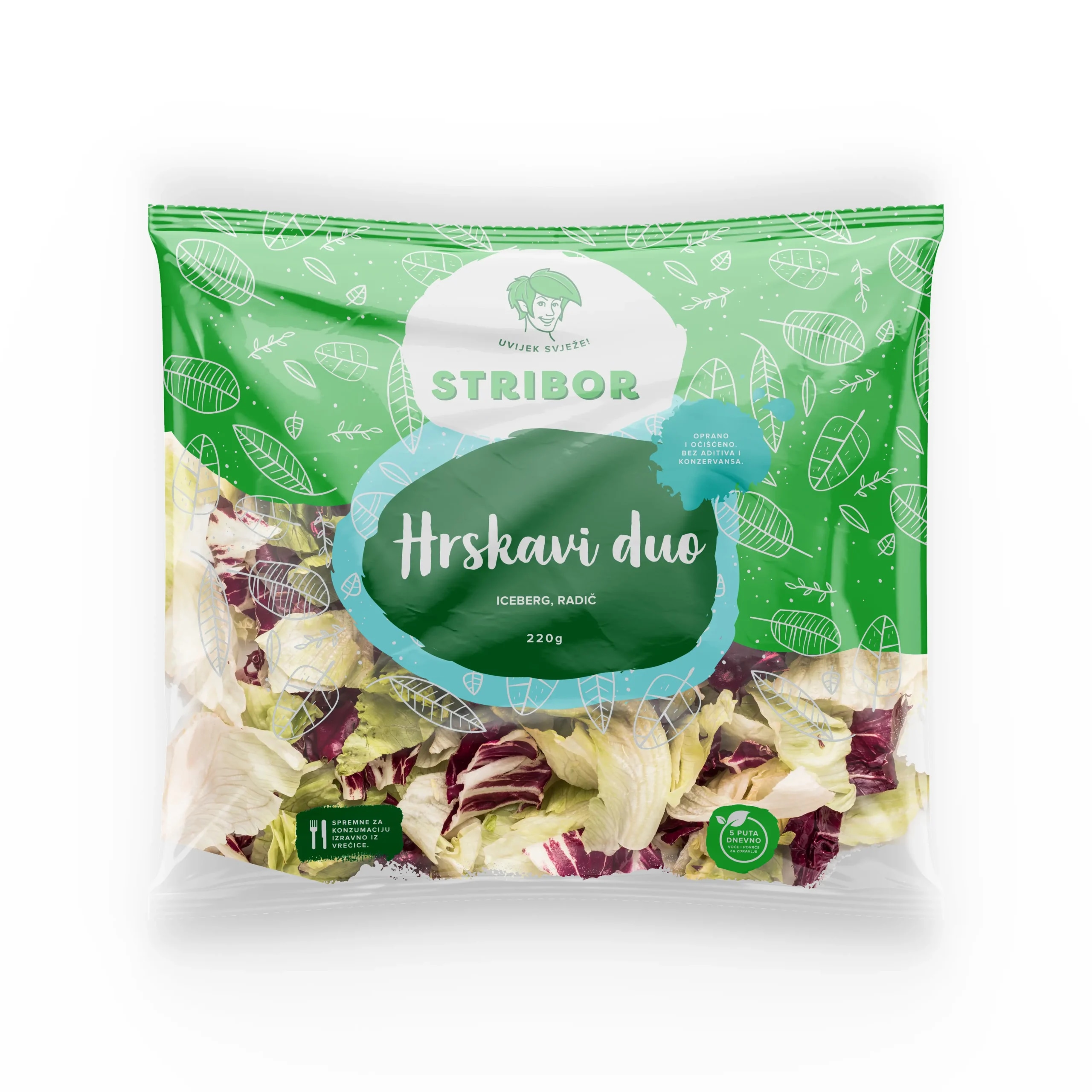 Salata hrskavi duo 220 g