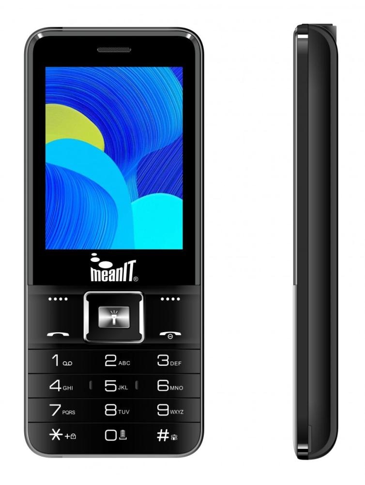 Meanit mobilni telefon F2 CRNI