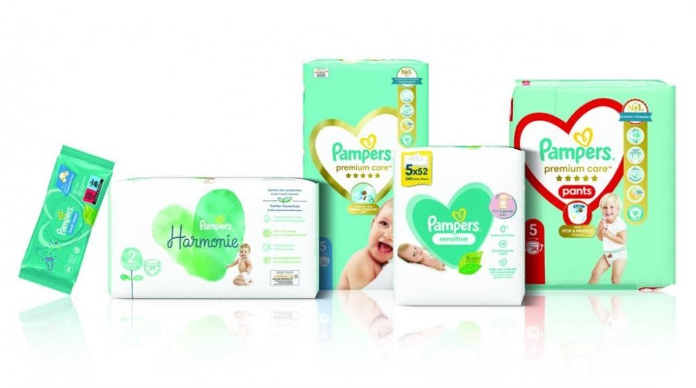 Odabrane Pampers Premium pelene i pelene gaćice te vlažne maramice