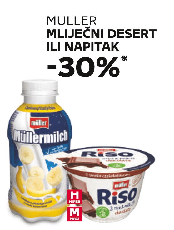 Muller Mliječni desert ili napitak