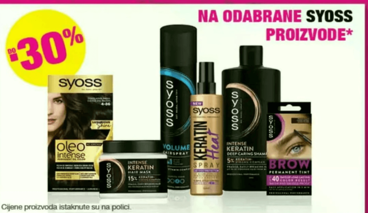 Odabrani Syoss proizvodi