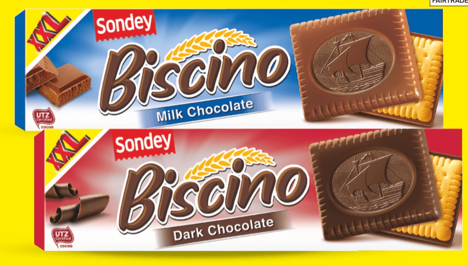 Sondey Čokoladni keksi XXL 165 g