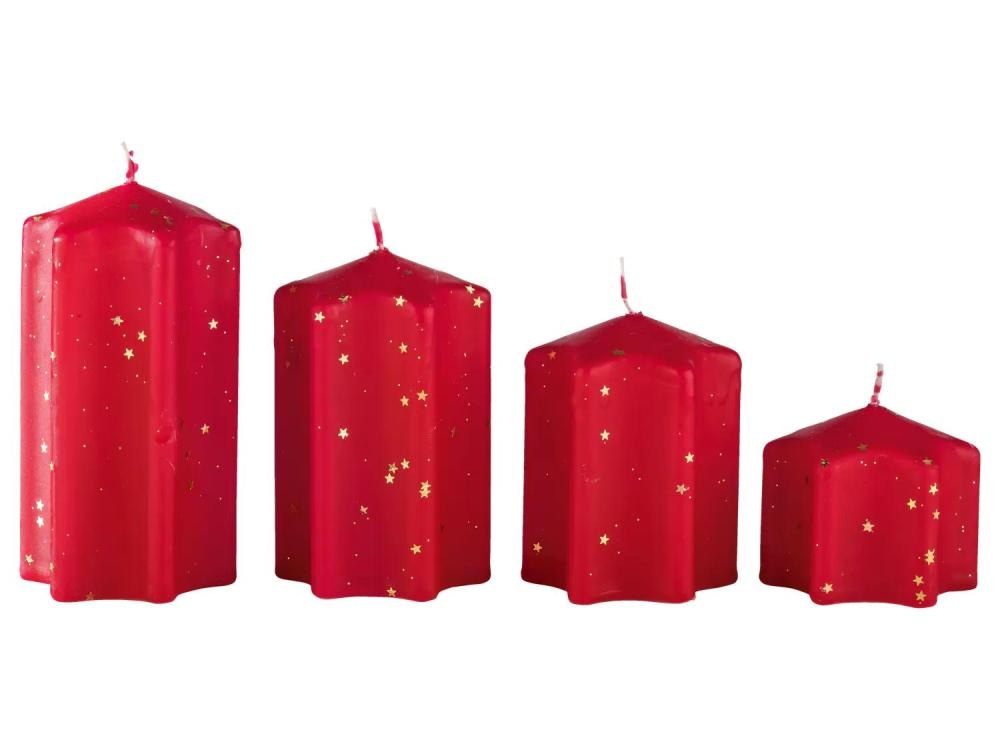 Livarno home Adventske svijeće 4 svijeće u setu