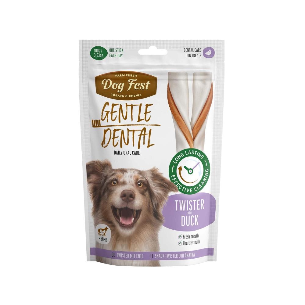 Dog Fest Gentle Dental Twister 100 g