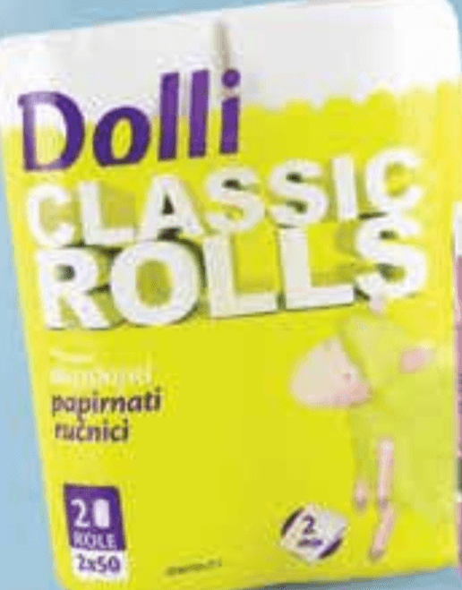 Dolli Kuhinjski ručnici 2 role
