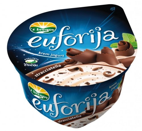 VINDIJA 'z bregov Euforija Krem jogurt 150 g