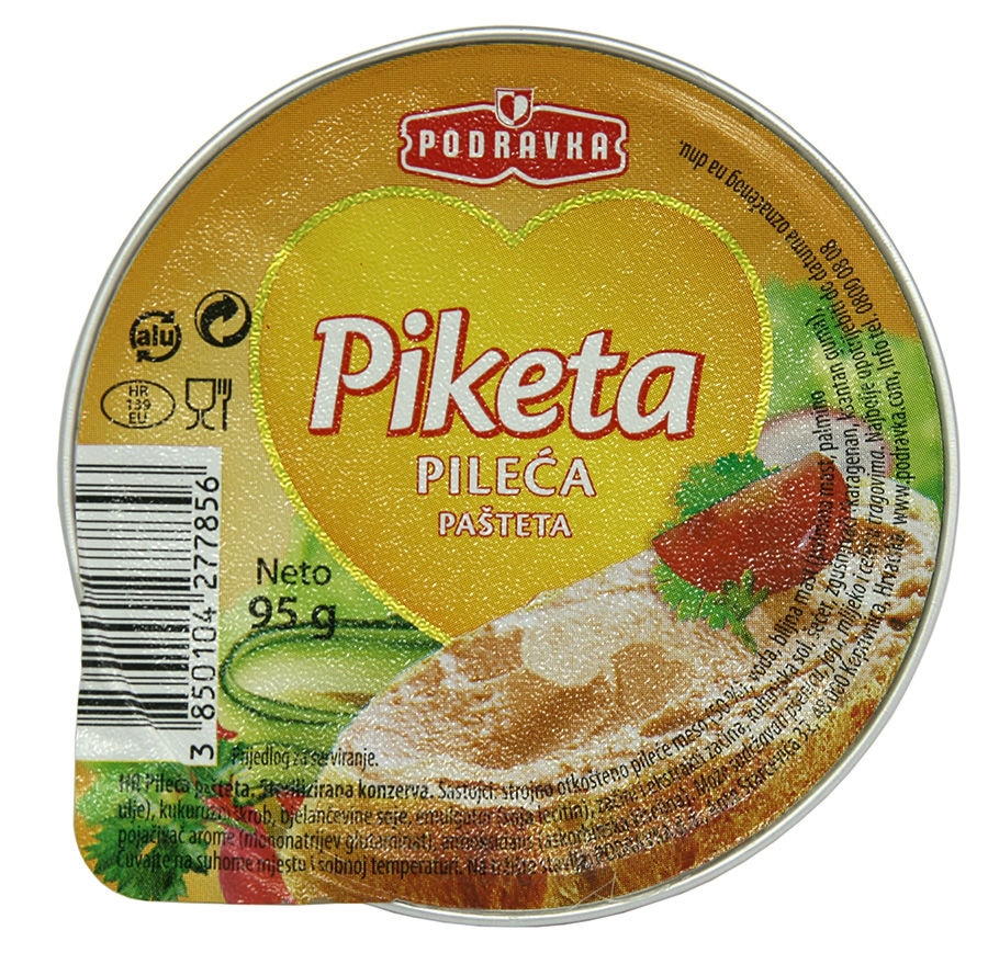 Podravka Piketa pašteta 95 g Podravka