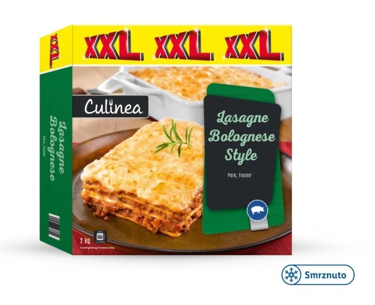 Culinea Lasagne Bolognese XXL 2 kg